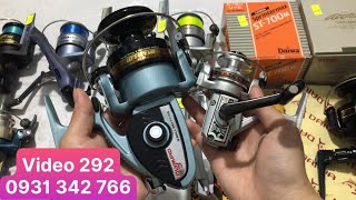 Máy Câu Nhật Bãi Mới Nhất : Lô Máy Câu Shimano Mini Cốt Trợ Lực Siêu Cưng (Video 292)