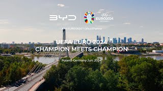 BYD at EURO2024 | Champion Ride Episode 1: Poland to Germany