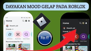 Cara Mendayakan Mod Gelap pada Roblox Mobile 2024 T Cara Menghidupkan Mod Gelap Dn Roblox 2024