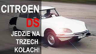 Citroën DS na trzech kołach! | Citroën DS on three weels! Citroën DS sur trois roues !