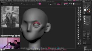 Danny Mac - 3 Hour Speed Sculpt Broadcast #1