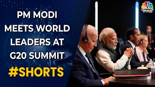 PM Modi Attends 17th G20 Summit In Bali, Meets Joe Biden, Olaf Scholz & Emmanuel Macron | #Shorts