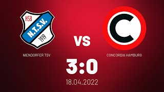 Highlights: Niendorfer TSV - Concordia Hamburg