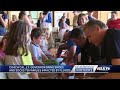 UK Coach Calipari and Lt. Gov. Jacqueline Coleman donate shoes to eastern Kentucky victims