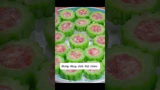 Không nghĩ mướp đắng cũng có thể làm cách này Ăn Ngon Lạ Miệng  #food