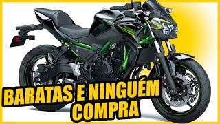 MOTOS BOAS E BARATAS QUE NINGUÉM COMPRA *SUZUKI, HONDA, KAWASAKI E OUTRAS OPÇÕES*