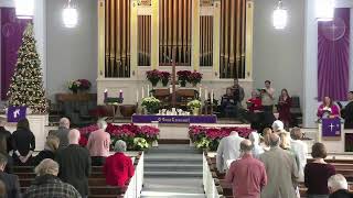 Trinity UMC - 10:30 Service - December 22, 2024