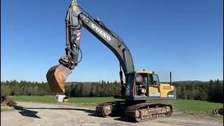 EXCAVATOR, VOLVO EC290 CL WITH DIGGING SYSTEM AND GEAR