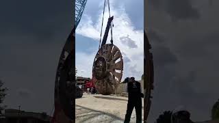 Completion of TBM tunnelling and dismantling TBM in Tabriz Metro.