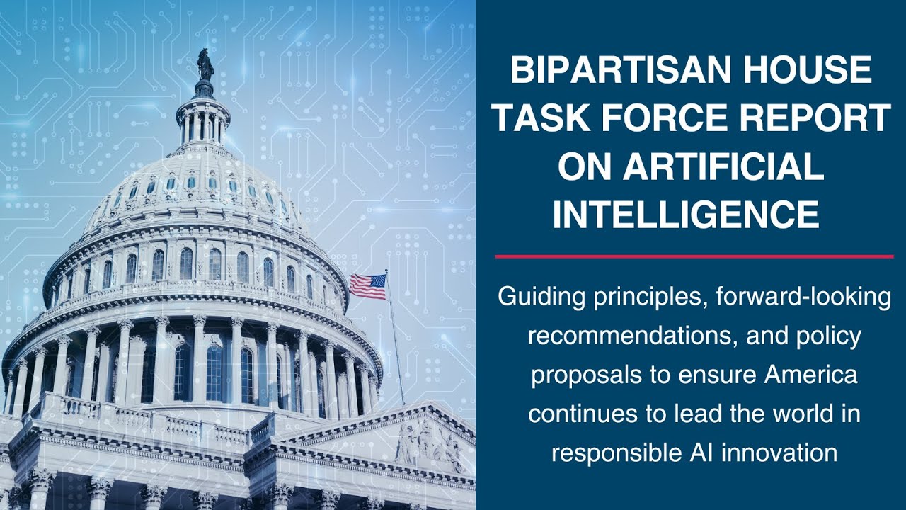 Press Conference Bipartisan House Task Force Report On Artificial