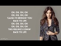 Hailee Steinfeld - Back To Life (Lyrics)