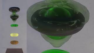 A Slime Ball - Testing thick fluids, cloth and softbody in blender