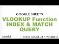 Google Sheets QUERY Function, VLOOKUP with Multiple Matches Tutorial - Part 6