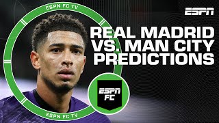 Real Madrid vs. Man City PREDICTIONS! UEFA Champions League Quarterfinal | ESPN FC
