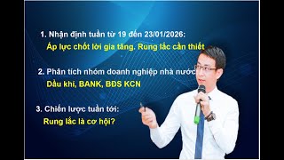Chứng khoán hàng ngày: Nhận định thị trường tuần từ 19 đến 23/01/2026: Áp lực chốt lời gia tăng