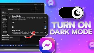 How to Turn On Dark Mode on Messenger PC