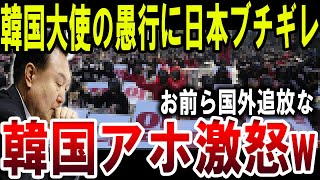 【絶望】韓国大使の愚行で日本激怒！『お前ら国外追放』、韓国大パニック！【ゆっくり解説】