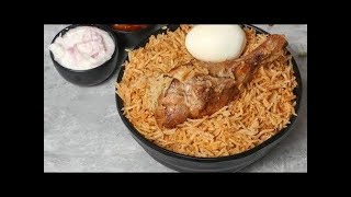 Making of 1kg Chicken Biryani