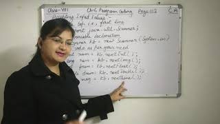 CBSE CA Computer Application Class-8 Ch-6 Program Coding Part-12