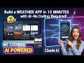 Build Weather App in 10 Minutes with AI - No Coding Required! | HTML CSS JavaScript Tutorial