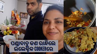 ପଣ୍ଡାବାବୁ ଆଜି ରାନ୍ଧିଲେ ଇଲେକ୍ଟ୍ରିକ cooker ରେ | କେମିତି ଲାଗିଲା ଆସନ୍ତୁ ଜାଣିବେ | Odia Life in USA