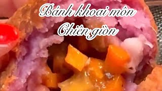 BÁNH KHOAI MÔN NHÂN THỊT CHIÊN GIÒN