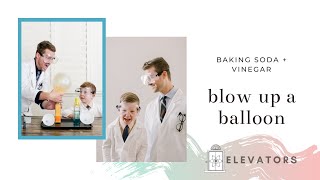 Science Projects for Kids | Baking Soda Vinegar Balloon | Educational Videos for Preschoolers