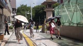 Walk in the streets of Harajuku after the rain　雨上がりに原宿の街を歩く  2021/8/18 24