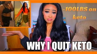 WHY I QUIT KETO AFTER LOSING 100 POUNDS  | Why I Quit Keto and Went Vegan | Rosa Charice