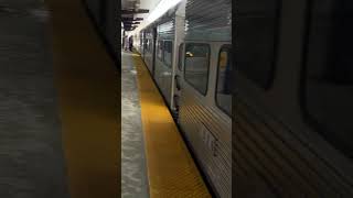 Trains Arrive at the Station Simultaneously - High Speedline - Westmont - PATCO - Tue 12/24/2024