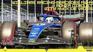 [Assetto Corsa] Williams Racing-Mercedes FW44 @ Monza Circuit with Nyck de Vries