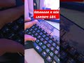 redragon gaming keyboard. كيبورد جيمنج من ريدراجون. redragon k606r gaming keyboard