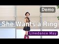 She Wants a Ring Line Dance (Improver: Maddison Glover)- Demo