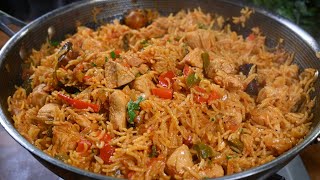 طبخ كبسة صدر الدجاج مع الرز أطيب وأسهل وصفة! 😋 Easy and flavorful Chicken breast \u0026 Rice Kabsa