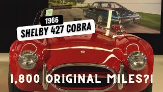 1966 Shelby 427 Cobra - Just 1,800 original miles?!