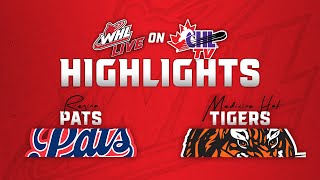 Regina Pats at Medicine Hat Tigers 10/26 | WHL Highlights 2024-25