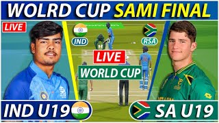 U19 World Cup Live: India vs South Africa U19 Live | IND U19 vs SA U19 Live Commentary | IND BATTING