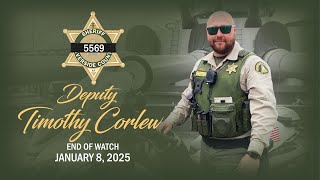 Deputy Timothy Corlew Memorial Ceremony