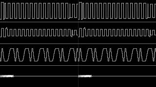 Pac-Attack (U) / Pac-Panic (JE) | Title screen (GameBoy) [Stereo Oscilloscope view]