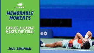 Carlos Alcaraz Reaches the Final | 2022 US Open