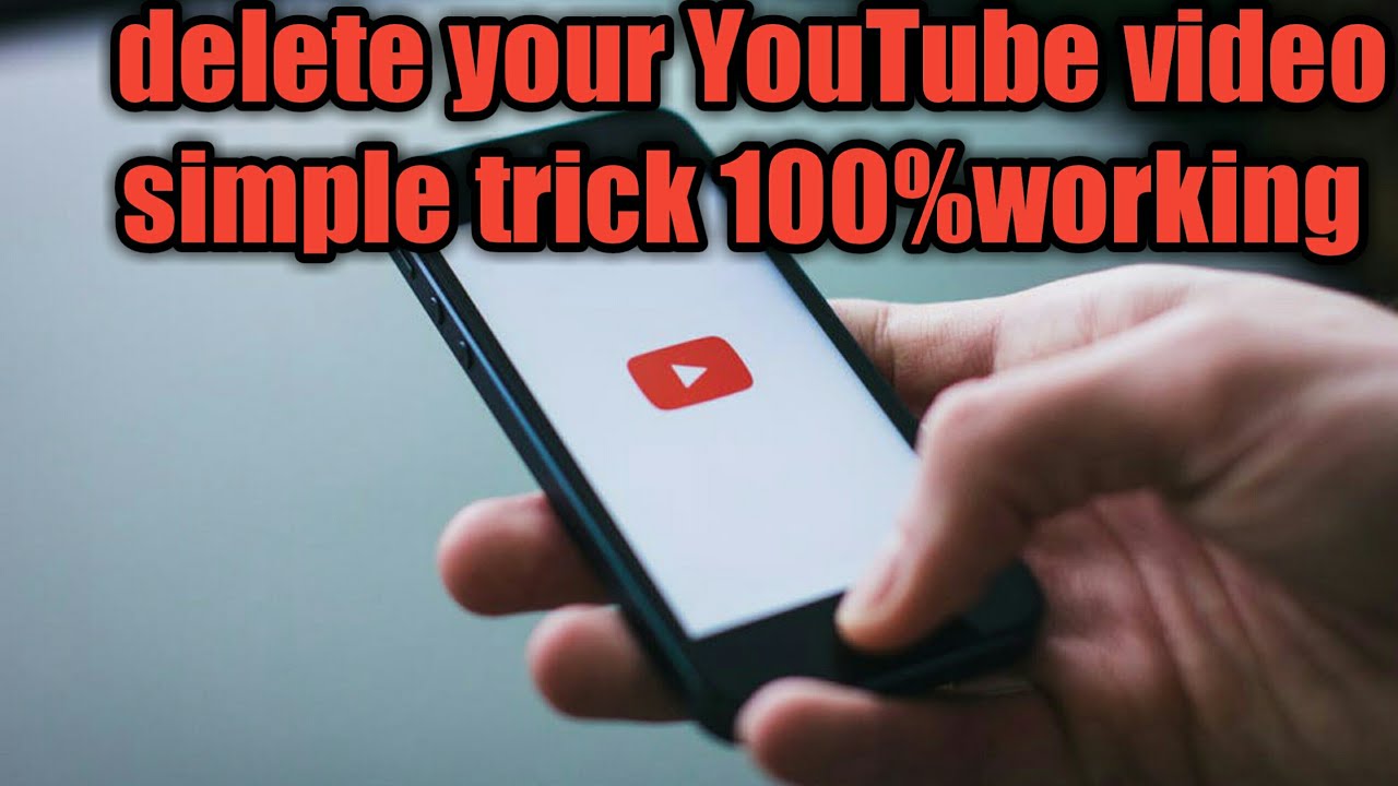 How To Delete YouTube Video Easy Way HD 720p - YouTube