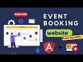 Event Booking App | Angular 18 Project | angular real time projects