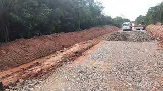 BR-319 Porto Velho a Manaus - trecho do piscinão 2020