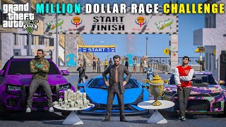 GTA 5 : MILLION DOLLAR RACE TOURNAMENT || BB GAMING