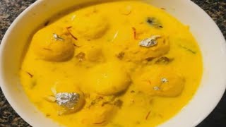 Saffron Chena Pies   छेने की खीर   Angoor Malai