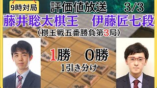 【評価値放送】🌟藤井聡太棋王vs伊藤匠七段（棋王戦五番勝負第３局）🌟佐々木勇気八段vs増田康宏七段（NHK杯本戦・準決勝）【将棋/Shogi】