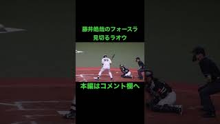 藤井皓哉のフォースラを見切るラオウ