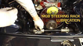 MGB Steering Rack Lubrication and Plunger Replacement