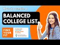 How to Create a Balanced College List | Lake Washington Schools Foundation