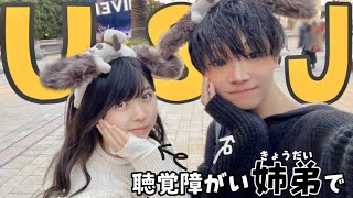 【姉弟vlog】難聴のとーやとユニバでゲストサポートパス(+障害者手帳)使って遊んできた！！